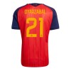 Spania Mikel Oyarzabal #21 Hjemmedrakt VM 2026 Kortermet